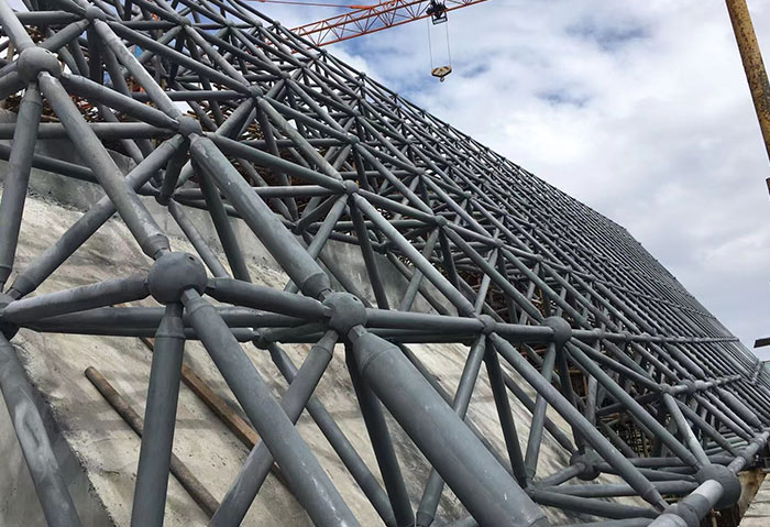 德令哈网架施工